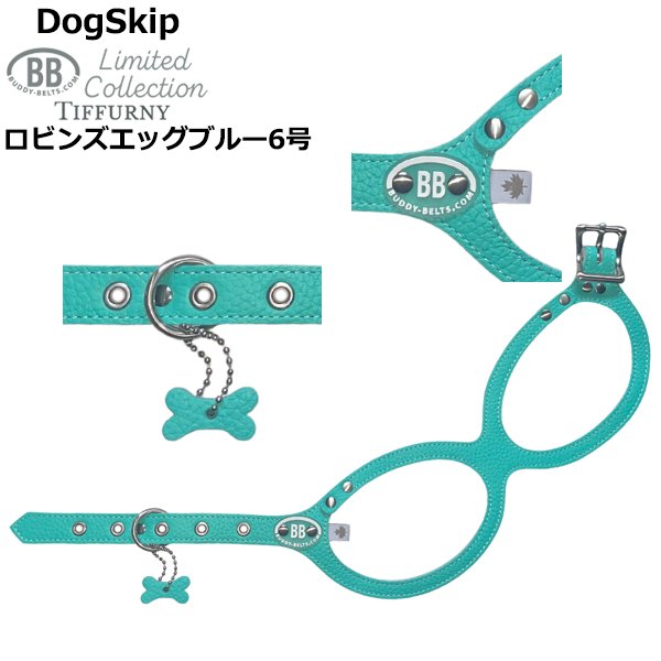 画像1: バディーベルト ハーネス 6号 ロビンズエッグブルー Robin's Egg Blue buddy-belts buddybelts バディーベルト卸販売 バディベルト卸販売 バディーベルト正規輸入代理店 正規店 (1)